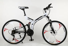 Load image into Gallery viewer, KUBEEN mountain bike 26-inch steel 21-speed bicycles dual disc brakes variable speed road bikes racing bicycle BMX Bike - My Active Store 