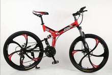 Load image into Gallery viewer, KUBEEN mountain bike 26-inch steel 21-speed bicycles dual disc brakes variable speed road bikes racing bicycle BMX Bike - My Active Store 
