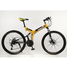 Load image into Gallery viewer, KUBEEN mountain bike 26-inch steel 21-speed bicycles dual disc brakes variable speed road bikes racing bicycle BMX Bike - My Active Store 