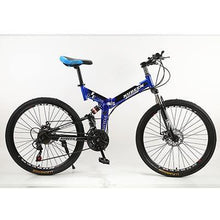 Load image into Gallery viewer, KUBEEN mountain bike 26-inch steel 21-speed bicycles dual disc brakes variable speed road bikes racing bicycle BMX Bike - My Active Store 