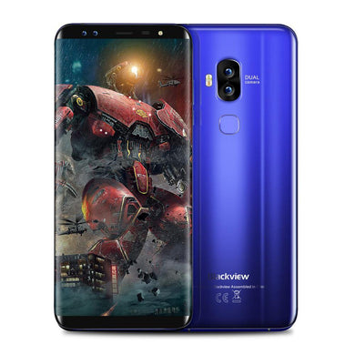 Blackview S8 4G LTE Smartphone 5.7'' 18:9 Full Screen Octa Core 1.5GHz 4GB RAM 64GB ROM 4 Cameras Android 7.0 Mobile Phone - My Active Store 