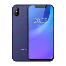 Load image into Gallery viewer, Blackview A30 Smartphone 5.5inch 19:9 MTK6580A Quad Core Cell phone 2GB 16GB Android 8.1 Dual SIM 3G Face ID Mobile Phone 2500mA - My Active Store 