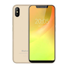 Load image into Gallery viewer, Blackview A30 Smartphone 5.5inch 19:9 MTK6580A Quad Core Cell phone 2GB 16GB Android 8.1 Dual SIM 3G Face ID Mobile Phone 2500mA - My Active Store 