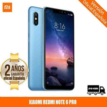 Load image into Gallery viewer, [Official Spanish Version Warranty] Xiaomi Note Redmi 6 Pro Smartphones 6.26 ”Screen notched 3 hard GB 32 hard GB, dual SIM - My Active Store 