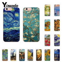 Load image into Gallery viewer, Yinuoda Van Gogh Oil Painting Monet Oil Painting Soft Shell Phone Cover for iPhone X XS MAX  6 6s 7 7plus 8 8Plus 5 5S SE XR 10 - My Active Store 