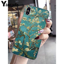 Load image into Gallery viewer, Yinuoda Van Gogh Oil Painting Monet Oil Painting Soft Shell Phone Cover for iPhone X XS MAX  6 6s 7 7plus 8 8Plus 5 5S SE XR 10 - My Active Store 