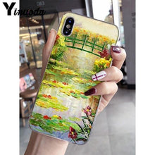 Load image into Gallery viewer, Yinuoda Van Gogh Oil Painting Monet Oil Painting Soft Shell Phone Cover for iPhone X XS MAX  6 6s 7 7plus 8 8Plus 5 5S SE XR 10 - My Active Store 