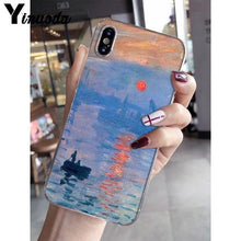 Load image into Gallery viewer, Yinuoda Van Gogh Oil Painting Monet Oil Painting Soft Shell Phone Cover for iPhone X XS MAX  6 6s 7 7plus 8 8Plus 5 5S SE XR 10 - My Active Store 
