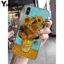 Load image into Gallery viewer, Yinuoda Van Gogh Oil Painting Monet Oil Painting Soft Shell Phone Cover for iPhone X XS MAX  6 6s 7 7plus 8 8Plus 5 5S SE XR 10 - My Active Store 