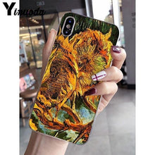 Load image into Gallery viewer, Yinuoda Van Gogh Oil Painting Monet Oil Painting Soft Shell Phone Cover for iPhone X XS MAX  6 6s 7 7plus 8 8Plus 5 5S SE XR 10 - My Active Store 
