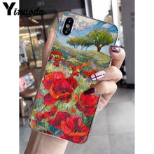 Load image into Gallery viewer, Yinuoda Van Gogh Oil Painting Monet Oil Painting Soft Shell Phone Cover for iPhone X XS MAX  6 6s 7 7plus 8 8Plus 5 5S SE XR 10 - My Active Store 