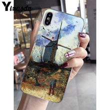 Load image into Gallery viewer, Yinuoda Van Gogh Oil Painting Monet Oil Painting Soft Shell Phone Cover for iPhone X XS MAX  6 6s 7 7plus 8 8Plus 5 5S SE XR 10 - My Active Store 