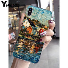 Load image into Gallery viewer, Yinuoda Van Gogh Oil Painting Monet Oil Painting Soft Shell Phone Cover for iPhone X XS MAX  6 6s 7 7plus 8 8Plus 5 5S SE XR 10 - My Active Store 