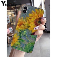 Load image into Gallery viewer, Yinuoda Van Gogh Oil Painting Monet Oil Painting Soft Shell Phone Cover for iPhone X XS MAX  6 6s 7 7plus 8 8Plus 5 5S SE XR 10 - My Active Store 