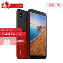 Load image into Gallery viewer, In Stock Global Version Xiaomi Redmi 7A 7 A 2GB 32GB 5.45" Snapdargon 439 Octa core Mobile Phone 12MP Camera 4000mAh Smartphone - My Active Store 