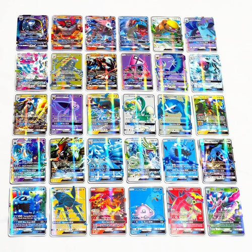200 Pcs GX MEGA Shining TAKARA TOMY Cards Game Pokemon Battle Carte Trading Cards Game Children Toy - My Active Store 