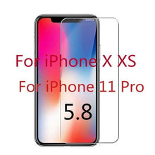 Load image into Gallery viewer, 10Pcs Tempered Glass For iPhone X XS MAX XR 4 4s 5 5s SE 5c Screen Protective Film For iPhone 6 6s 7 8 Plus X 11 Glass Protector - My Active Store 
