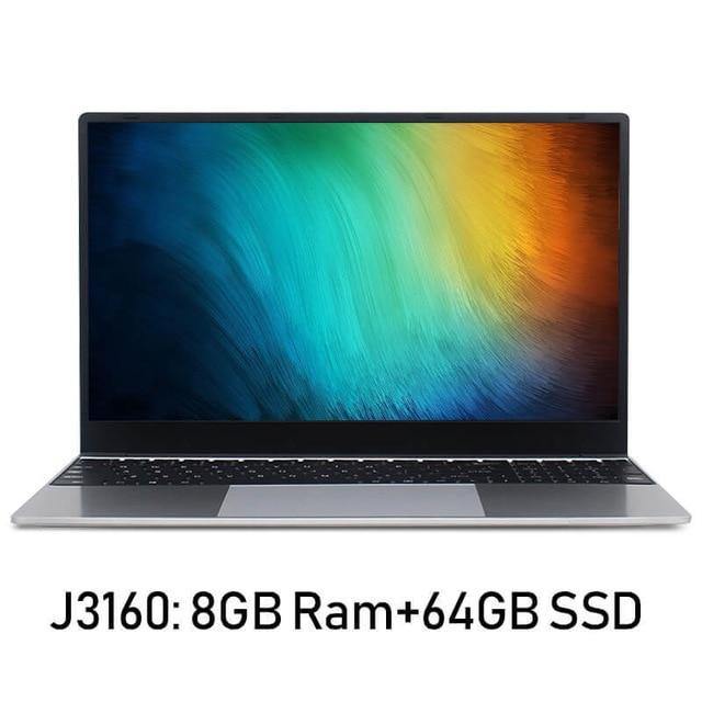 15.6 Inch Intel i7 Laptop 8GB RAM 512GB 1TB SSD Ultrathin Body 1080P Windows 10 Backlit Keyboard Dual Band WiFi Gaming Laptop - My Active Store 