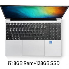 Load image into Gallery viewer, 15.6 Inch Intel i7 Laptop 8GB RAM 512GB 1TB SSD Ultrathin Body 1080P Windows 10 Backlit Keyboard Dual Band WiFi Gaming Laptop - My Active Store 