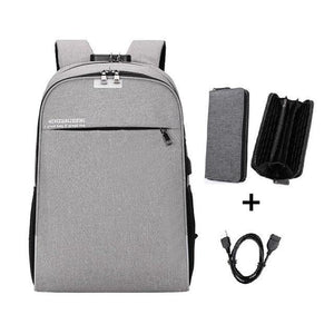 Teenager USB antitheft password backpacks Lightweight men's and women's travel Laptop school bag shoulder bag mochilas de escola - My Active Store 