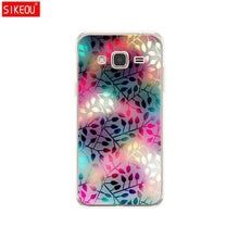 Load image into Gallery viewer, Soft TPU Case for Samsung J3 2015 Case Silicone Cover for Samsung Galaxy J3 2016 Case J320 J320F Silicone Cover Cat flower - My Active Store 