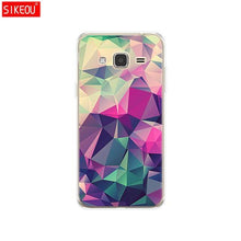 Load image into Gallery viewer, Soft TPU Case for Samsung J3 2015 Case Silicone Cover for Samsung Galaxy J3 2016 Case J320 J320F Silicone Cover Cat flower - My Active Store 