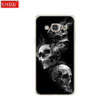 Load image into Gallery viewer, Soft TPU Case for Samsung J3 2015 Case Silicone Cover for Samsung Galaxy J3 2016 Case J320 J320F Silicone Cover Cat flower - My Active Store 