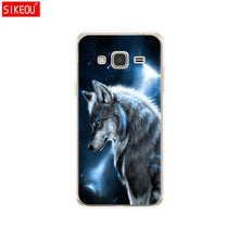 Load image into Gallery viewer, Soft TPU Case for Samsung J3 2015 Case Silicone Cover for Samsung Galaxy J3 2016 Case J320 J320F Silicone Cover Cat flower - My Active Store 