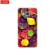 Load image into Gallery viewer, Soft TPU Case for Samsung J3 2015 Case Silicone Cover for Samsung Galaxy J3 2016 Case J320 J320F Silicone Cover Cat flower - My Active Store 