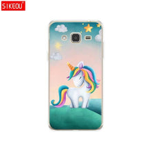 Load image into Gallery viewer, Soft TPU Case for Samsung J3 2015 Case Silicone Cover for Samsung Galaxy J3 2016 Case J320 J320F Silicone Cover Cat flower - My Active Store 