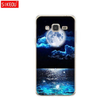 Load image into Gallery viewer, Soft TPU Case for Samsung J3 2015 Case Silicone Cover for Samsung Galaxy J3 2016 Case J320 J320F Silicone Cover Cat flower - My Active Store 