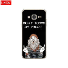 Load image into Gallery viewer, Soft TPU Case for Samsung J3 2015 Case Silicone Cover for Samsung Galaxy J3 2016 Case J320 J320F Silicone Cover Cat flower - My Active Store 