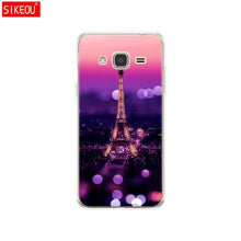Load image into Gallery viewer, Soft TPU Case for Samsung J3 2015 Case Silicone Cover for Samsung Galaxy J3 2016 Case J320 J320F Silicone Cover Cat flower - My Active Store 