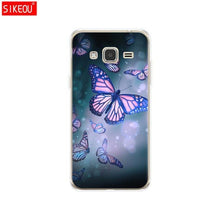 Load image into Gallery viewer, Soft TPU Case for Samsung J3 2015 Case Silicone Cover for Samsung Galaxy J3 2016 Case J320 J320F Silicone Cover Cat flower - My Active Store 