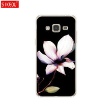 Load image into Gallery viewer, Soft TPU Case for Samsung J3 2015 Case Silicone Cover for Samsung Galaxy J3 2016 Case J320 J320F Silicone Cover Cat flower - My Active Store 