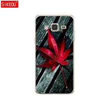 Load image into Gallery viewer, Soft TPU Case for Samsung J3 2015 Case Silicone Cover for Samsung Galaxy J3 2016 Case J320 J320F Silicone Cover Cat flower - My Active Store 