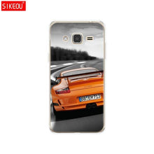 Load image into Gallery viewer, Soft TPU Case for Samsung J3 2015 Case Silicone Cover for Samsung Galaxy J3 2016 Case J320 J320F Silicone Cover Cat flower - My Active Store 