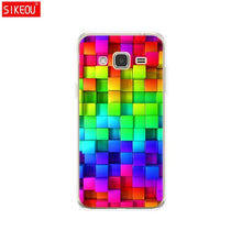 Load image into Gallery viewer, Soft TPU Case for Samsung J3 2015 Case Silicone Cover for Samsung Galaxy J3 2016 Case J320 J320F Silicone Cover Cat flower - My Active Store 