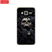 Load image into Gallery viewer, Soft TPU Case for Samsung J3 2015 Case Silicone Cover for Samsung Galaxy J3 2016 Case J320 J320F Silicone Cover Cat flower - My Active Store 