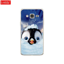 Load image into Gallery viewer, Soft TPU Case for Samsung J3 2015 Case Silicone Cover for Samsung Galaxy J3 2016 Case J320 J320F Silicone Cover Cat flower - My Active Store 