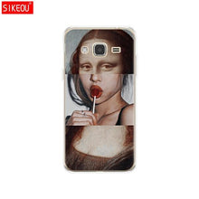 Load image into Gallery viewer, Soft TPU Case for Samsung J3 2015 Case Silicone Cover for Samsung Galaxy J3 2016 Case J320 J320F Silicone Cover Cat flower - My Active Store 