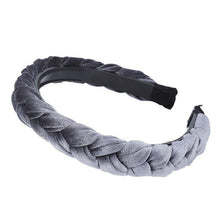 Load image into Gallery viewer, MOLANS Autumn Hair Accessories Wide Shiny Weaving Hairbands Braided Headband Hair Hoop Fashion Hair Bands Bezel Headdress - My Active Store 