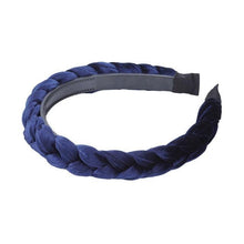 Load image into Gallery viewer, MOLANS Autumn Hair Accessories Wide Shiny Weaving Hairbands Braided Headband Hair Hoop Fashion Hair Bands Bezel Headdress - My Active Store 