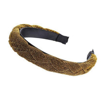 Load image into Gallery viewer, MOLANS Autumn Hair Accessories Wide Shiny Weaving Hairbands Braided Headband Hair Hoop Fashion Hair Bands Bezel Headdress - My Active Store 