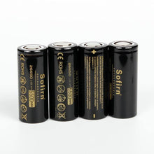 Load image into Gallery viewer, Sofirn High Drain 26650 Battery 5000mAh 25A Discharge Power 5C 3.7V Rechargeable Batteries High Capacity Lithium Battery - My Active Store 