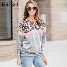 Load image into Gallery viewer, 2019 Fashion Women Casual Long Sleeve Autumn T-shirt Leopard T shirt Spring Top Tees Femme Ladies Tshirt Clothes Plus Size S-XL - My Active Store 