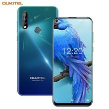 Load image into Gallery viewer, Oukitel C17 Triple Rear Cameras 6.35" Smartphone MT6763 Octa Core Android 9.0 3GB 16GB 3900mAh Fingerprint Face ID Mobile Phone - My Active Store 