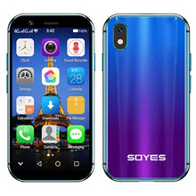 Load image into Gallery viewer, SOYES XS small mini 4G smartphone support Google play 3GB +32GB 2GB+16GB 3.0" mobile phone android 6.0 Unlock Dual sim Face ID - My Active Store 
