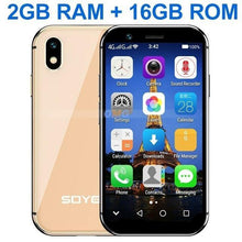 Load image into Gallery viewer, SOYES XS small mini 4G smartphone support Google play 3GB +32GB 2GB+16GB 3.0" mobile phone android 6.0 Unlock Dual sim Face ID - My Active Store 