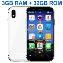 Load image into Gallery viewer, SOYES XS small mini 4G smartphone support Google play 3GB +32GB 2GB+16GB 3.0" mobile phone android 6.0 Unlock Dual sim Face ID - My Active Store 